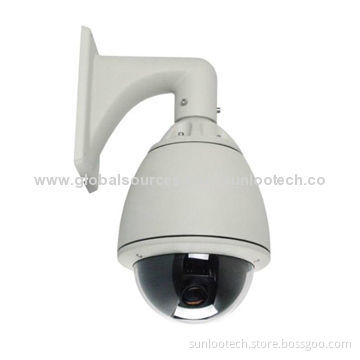 1/4-inch Samsung Double Density Interline Transfer CCD PTZ speed dome Cameras